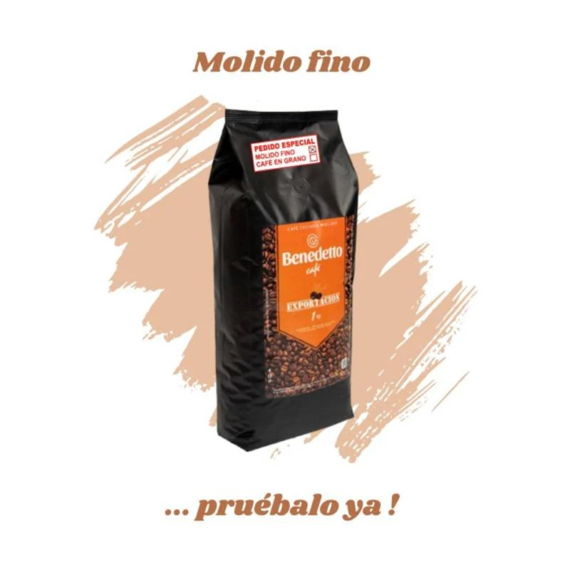 Café Benedetto Exportación 1kg molido fino